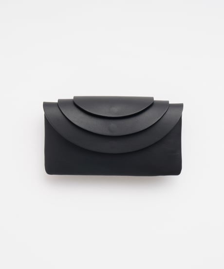 FOLD LONG  WALLET ( ICE GRAY / BLACK )
