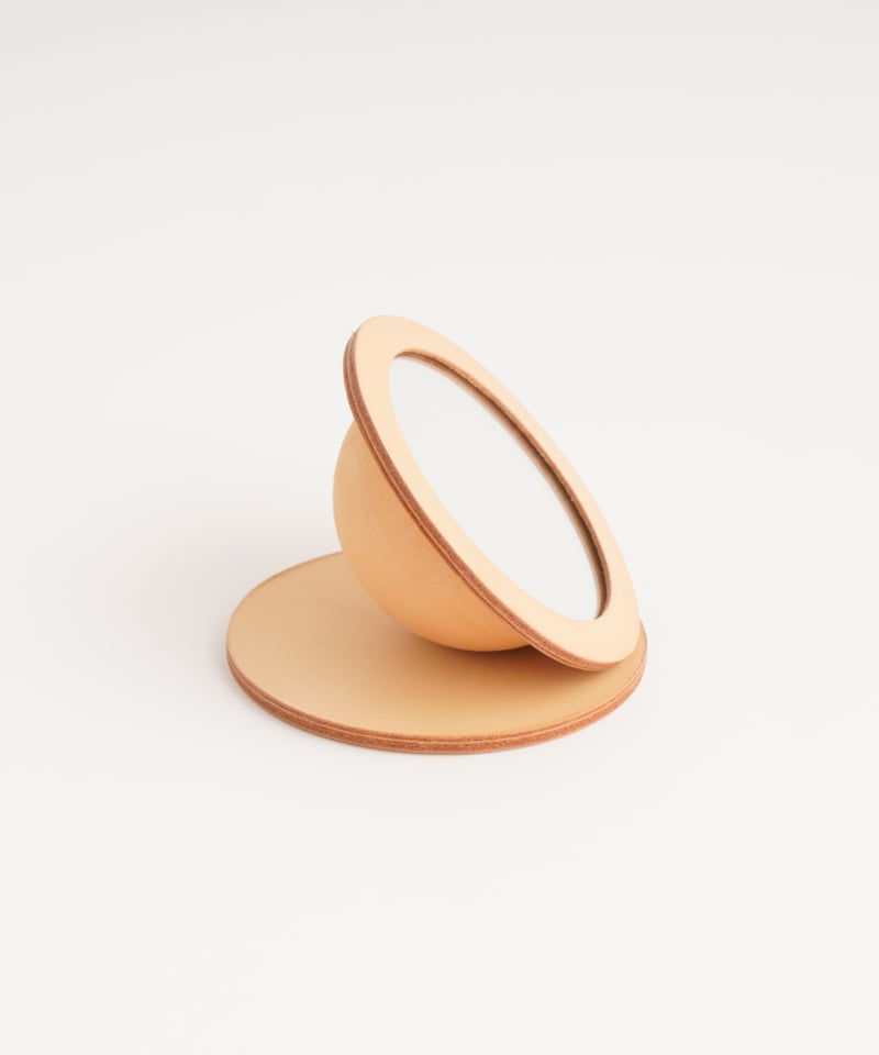 iroiro Shizuku mirror ベージュ （受注販売商品) PLANET MIRROR ( NUDE / BLACK ) | i ro se Offi