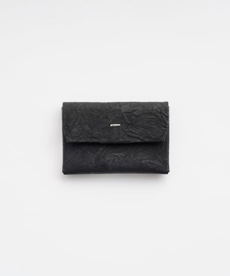 PAPER CARD CASE / WALLET ( L.BROWN / BLACK )