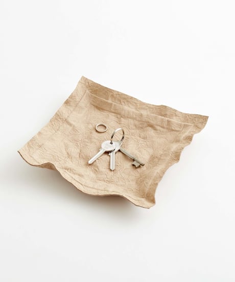 PAPER LEATHER TRAY ( 2 colors )