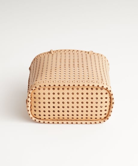 "KAGO" MINI BAG - M ( NUDE / BLACK )