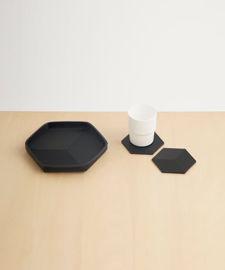 "KAGOME" LEATHER TRAY