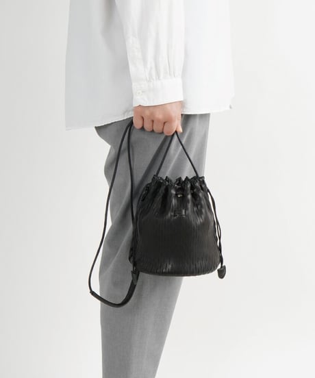"net" bucket mini bag ( BLACK )