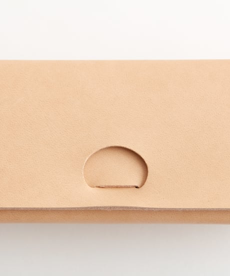 SEAMLESS GLASSES & PEN CASE ( NUDE / BLACK )