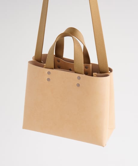 SEAMLESS TOTE BAG - S ( NUDE / BLACK )