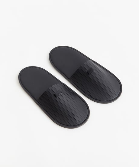 "net" room shoes ( NUDE / BLACK )