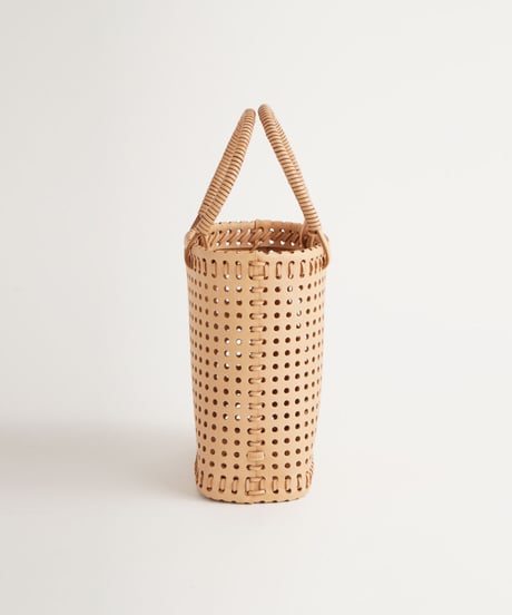"KAGO" MINI BAG - M ( NUDE / BLACK )