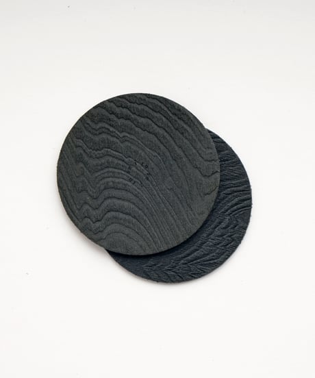 ASHWOOD LEATHER COASTER