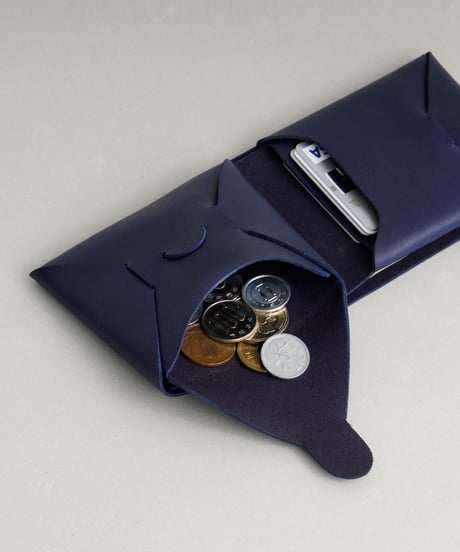 SEAMLESS SHORT WALLET "INDIGO"