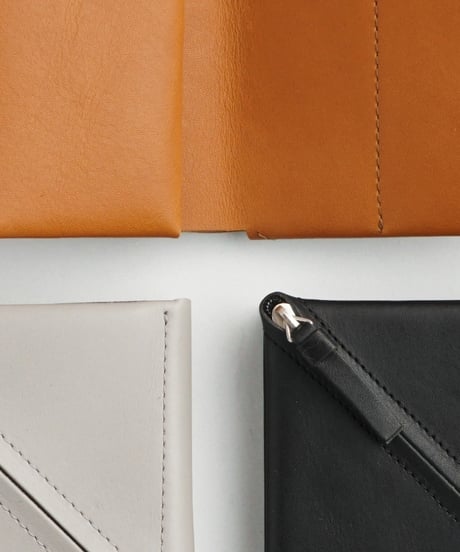 SLANT SHORT WALLET ( 3 colors )