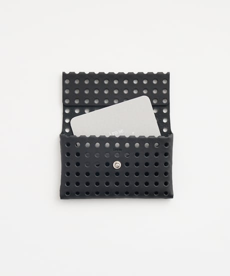 "KAGO" CARD CASE / WALLET ( NUDE / BLACK )