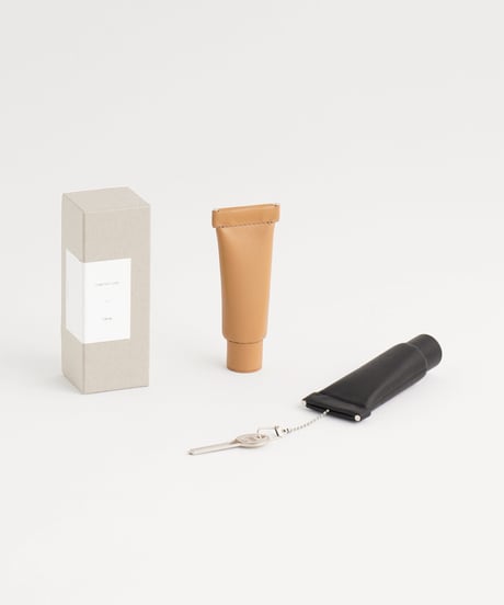 TUBE KEY CASE ( CAMEL / BLACK / SILVER )