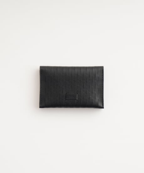 NET CARD CASE / WALLET ( NUDE / BLACK )