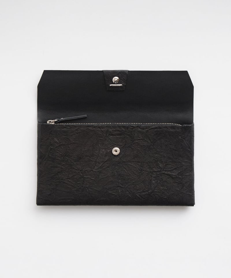 PAPER 3WAY LONG WALLET ( L.BROWN / BLACK ) | i PAPER 3WAY LONG WALLET ( L.BROWN / BLACK ) | i