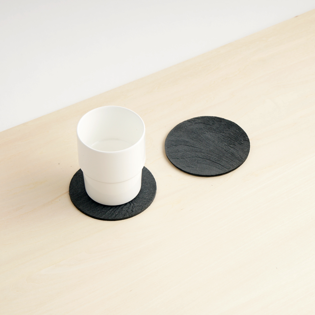 ASHWOOD LEATHER COASTER | i ro se Official On