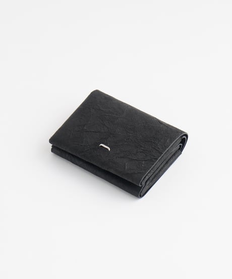 PAPER SHORT WALLET ( L.BROWN / BLACK )
