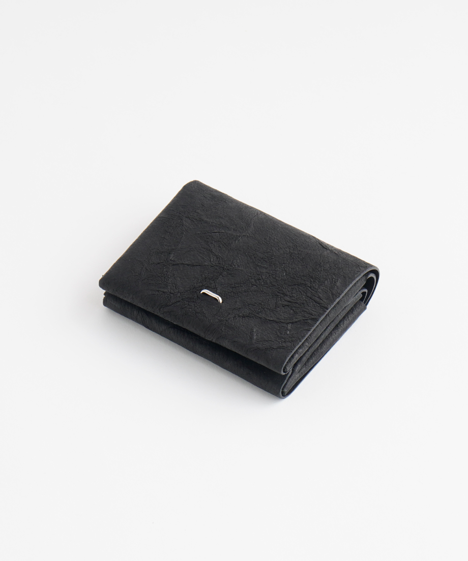 小物 irose paper short wallet black fit=scale-down,w=1200