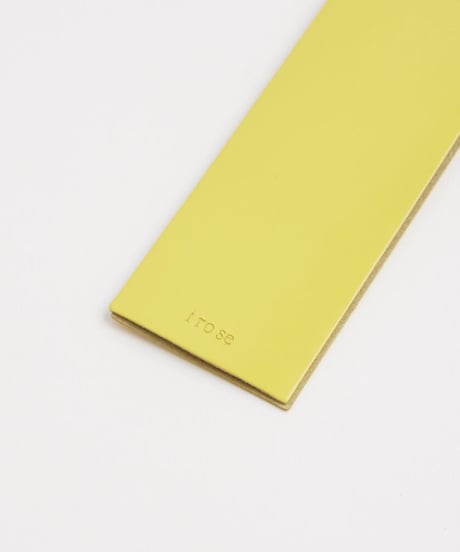 LEATHER BOOKMARK (8 colors)