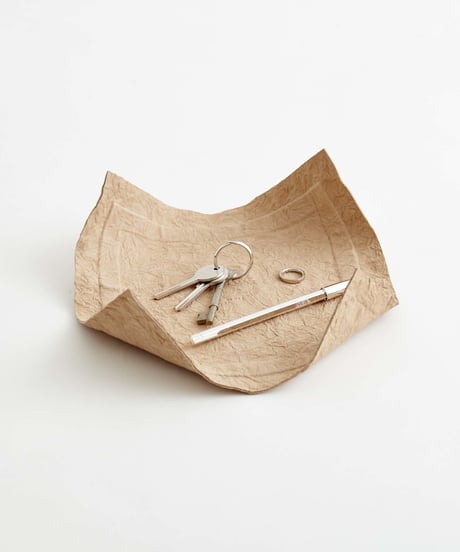 PAPER LEATHER TRAY ( 2 colors )