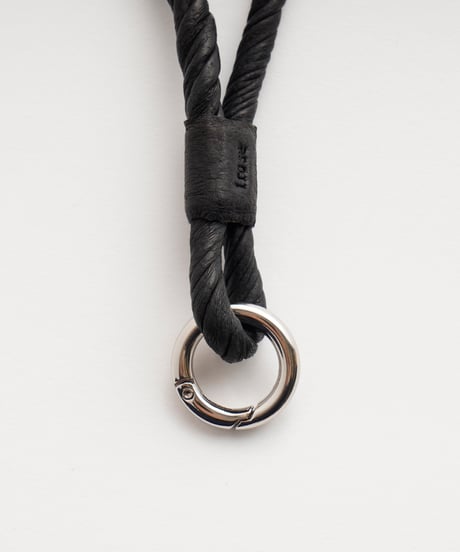 PAPER LEATHER STRAP ( L.BROWN / BLACK )