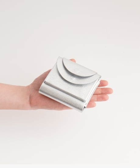 FOLD 2F WALLET ( SILVER )