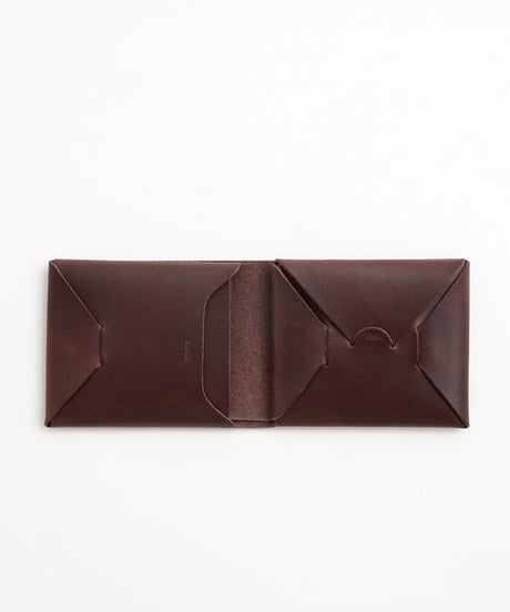 SEAMLESS "CLASSIC LEATHER" SHORT WALLET  ( D.BROWN )