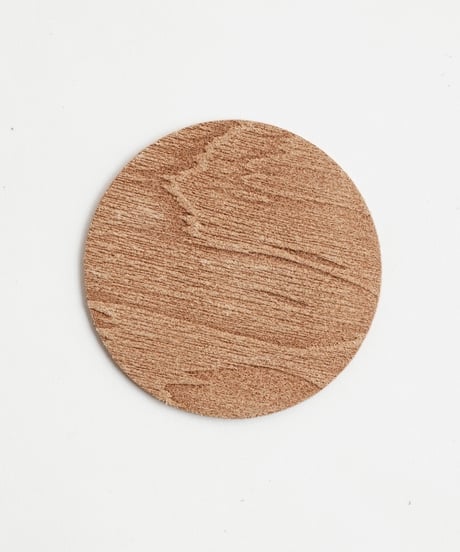 PLYWOOD LEATHER COASTER