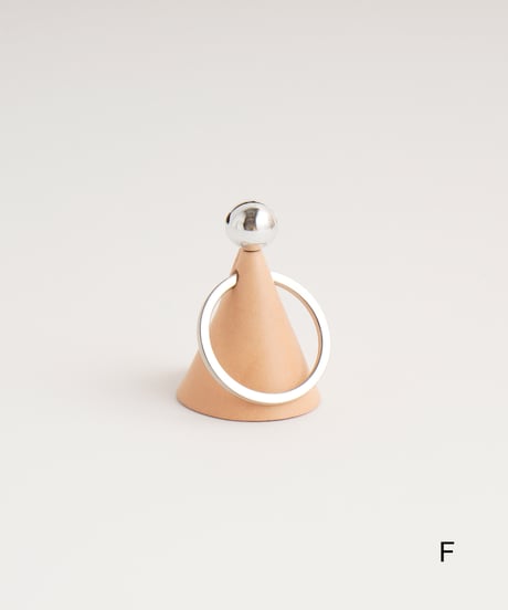 OK KEY RING   M / F  ( NUDE / BLACK )