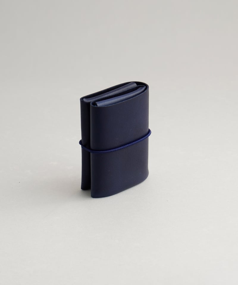 イロセ　 コンパクト財布 黒 irose / イロセ FOLD MINI WALLET (ダークブラウン・ブラック