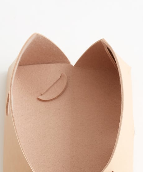 SEAMLESS GLASSES & PEN CASE ( NUDE / BLACK )