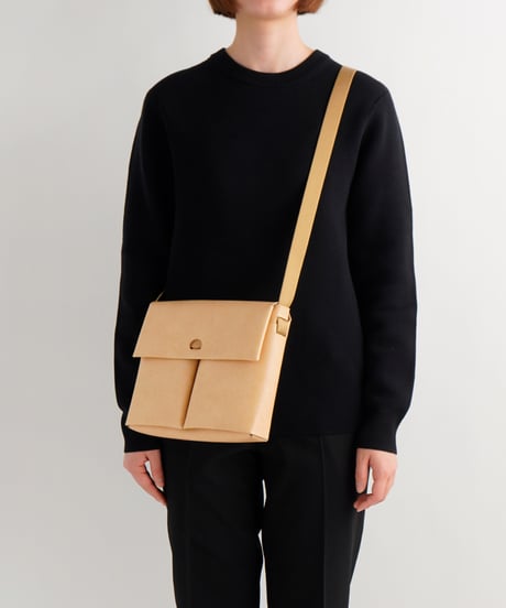 SEAMLESS SHOULDER BAG 2 ( NUDE / BLACK )