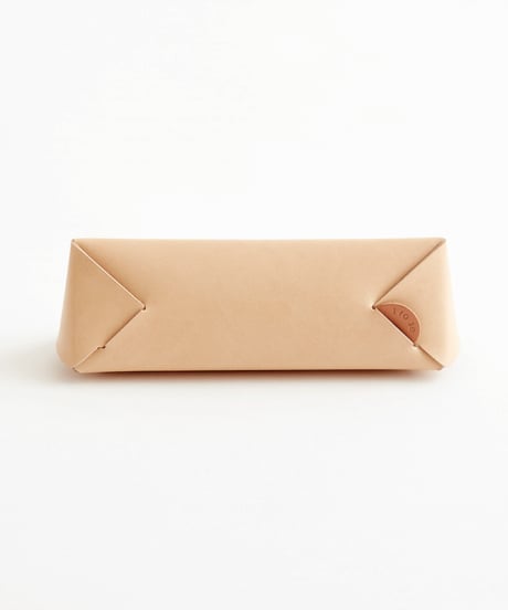SEAMLESS GLASSES & PEN CASE ( NUDE / BLACK )