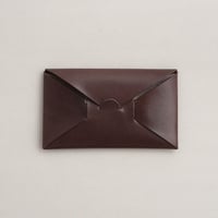 SEAMLESS "CLASSIC LEATHER" LONG WALLET  ( D.BROWN )