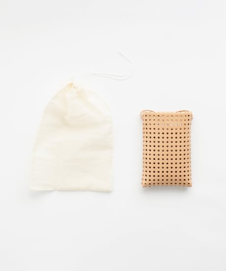 "KAGO" MINI SHOULDER 01 ( NUDE / BLACK )