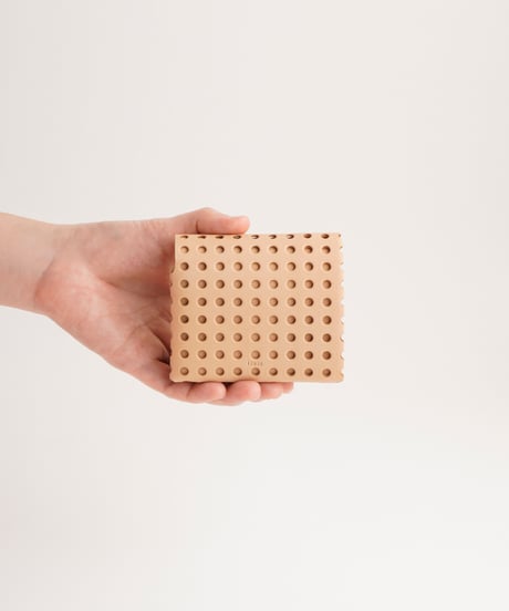 "KAGO" SHORT WALLET ( NUDE / BLACK )