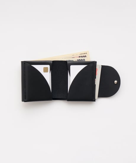 FOLD 2F WALLET ( ICE GRAY / BLACK )