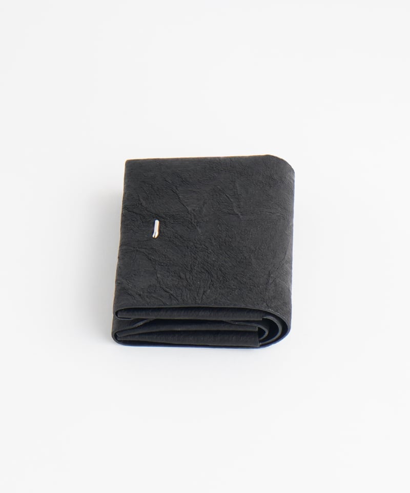 PAPER SHORT WALLET ( L.BROWN / BLACK ) | i ro s