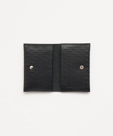 NET CARD CASE / WALLET ( NUDE / BLACK )
