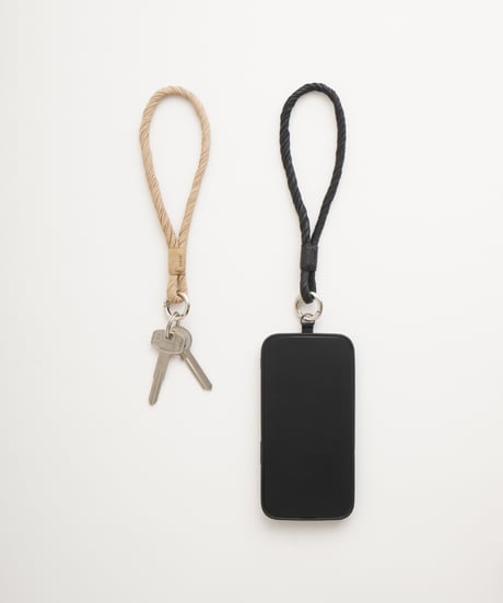 PAPER LEATHER STRAP ( L.BROWN / BLACK )
