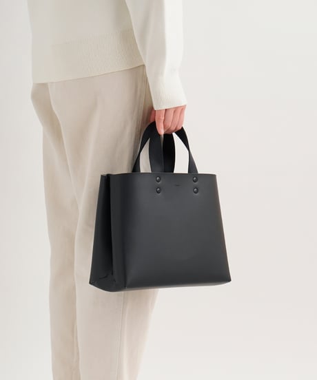 SEAMLESS TOTE BAG - S ( NUDE / BLACK )