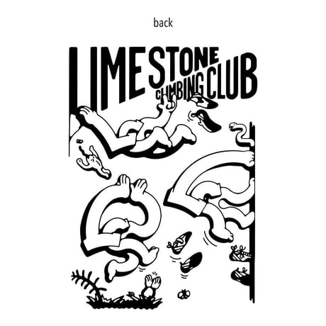 【LIMESTONE＆Handa Made】FUN CLIMBINGコットンマルシェバック　Lサイズ