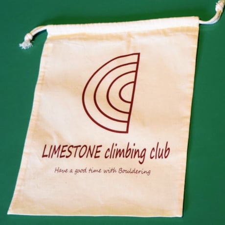 【LIMESTONE 】ロゴ巾着