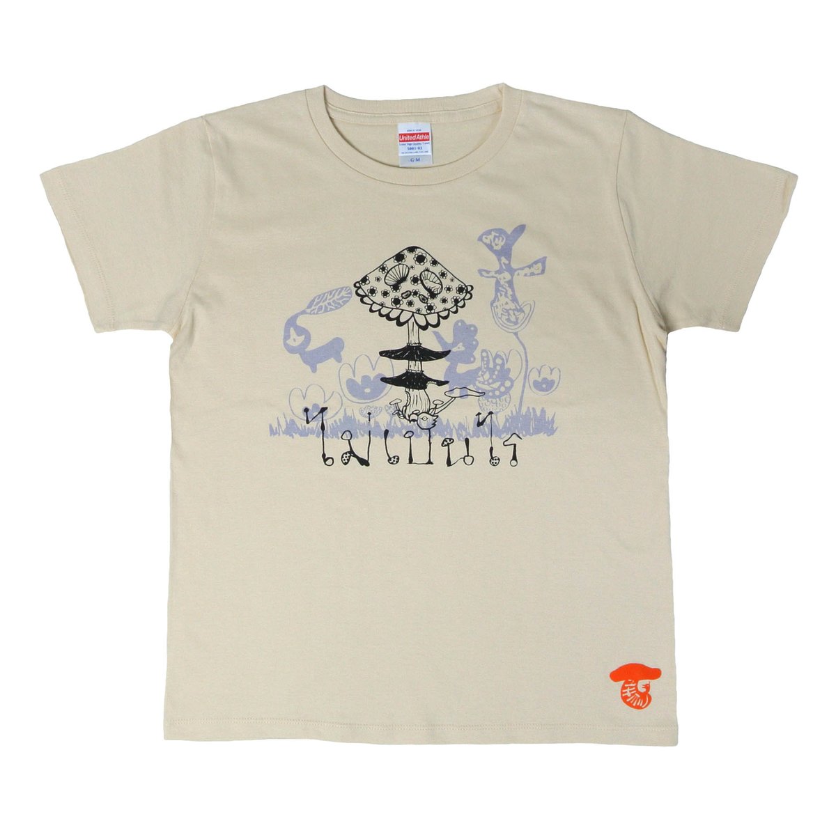 マイペンライ！きのこTシャツ レディース | ユキヨシ衣料｜楽しいT