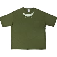 肺魚　ビッグシルエットTシャツ