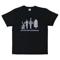 ユニクロっぽいヤーガン族Ｔシャツ　ブラック　メンズ