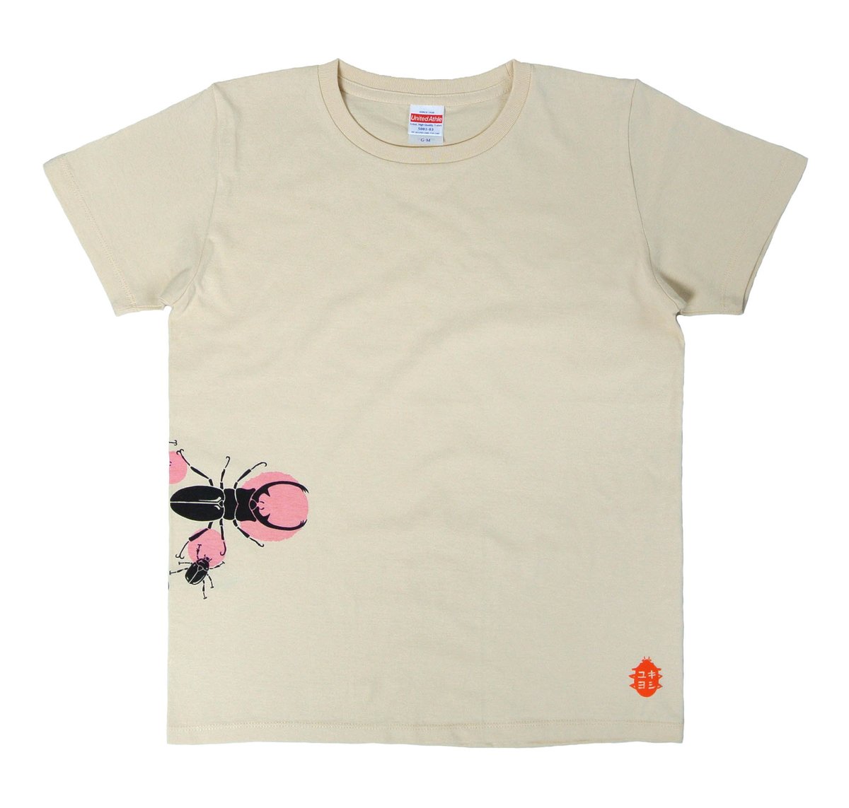 樹液に集まる虫達Tシャツ レディース | ユキヨシ衣料｜楽しいTシャツ 
