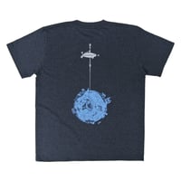 宇宙エレベーターＴシャツ　バックプリント　メンズ