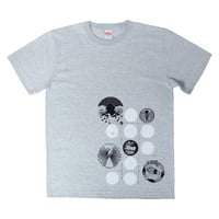 タカトラバッタシャチクジャクＴシャツ　メンズ