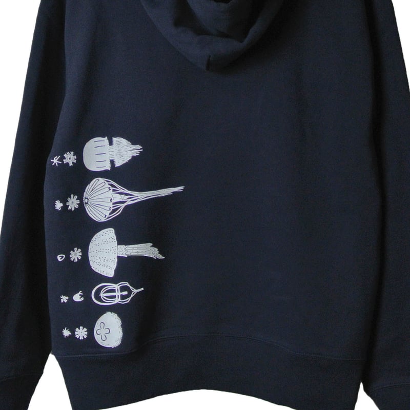 刺胞動物クラゲ パーカー（レターパックプラス発送） | ユキヨシ衣料