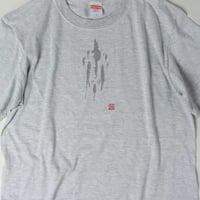 飲みこぼし風Tシャツ　メンズ